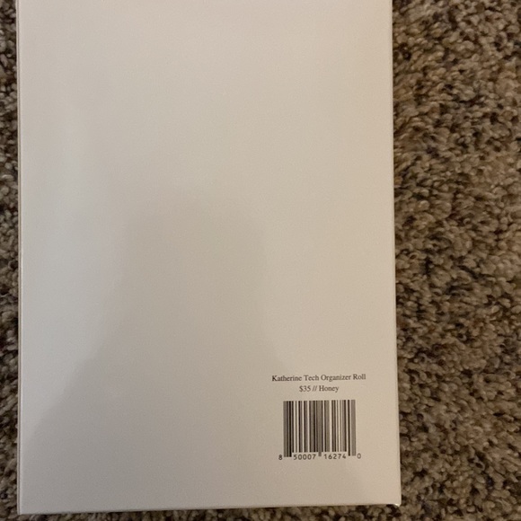 Glass Ladder And Co Katherine Vegan Leather Tech Organizer Roll - Picture 13 of 13